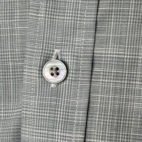 TWO Untuckit Button Down Shirts | Both Sz L | Blue & Green Wrinkle Free Slim Fit - Picture 7 of 12